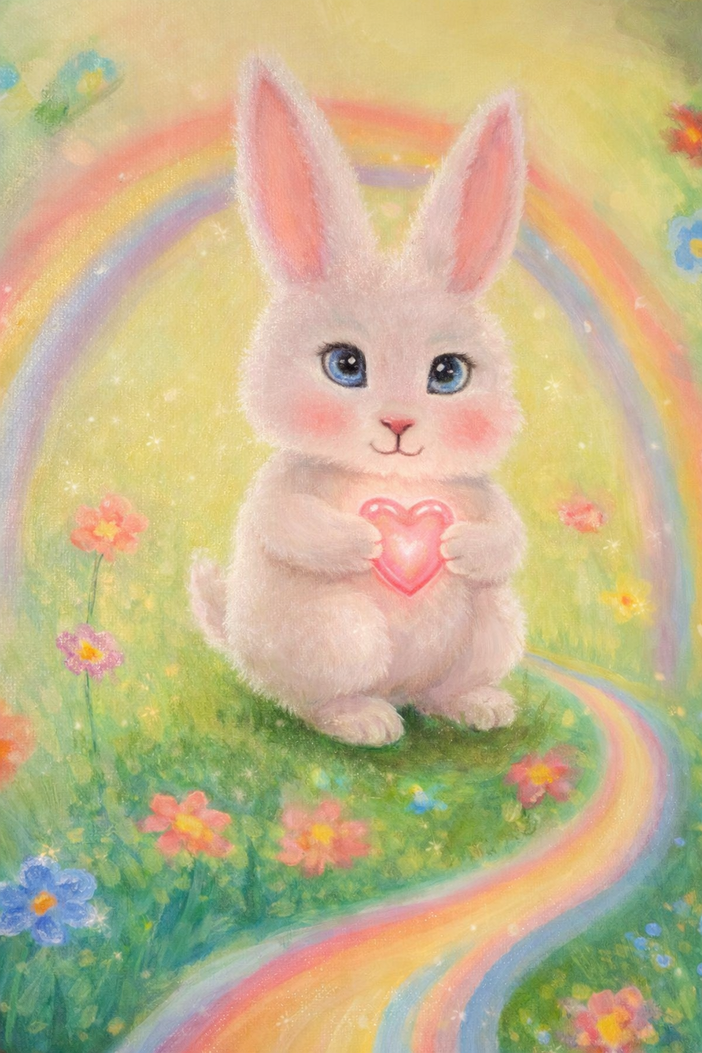 Nilla's Rainbow Heart